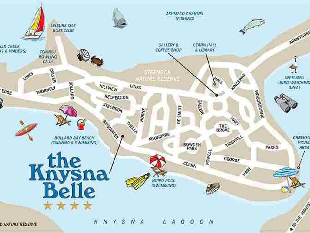 The Knysna Belle Guest House Екстериор снимка